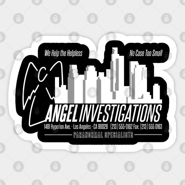 Angel Investigations Sticker by Meta Cortex